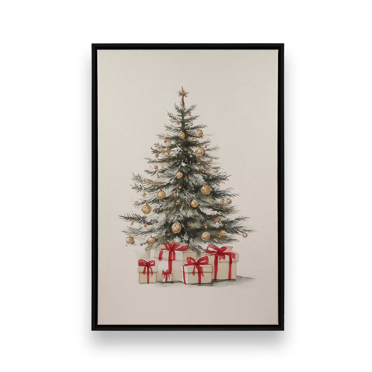 [Color:Satin Black], Picture of art in a Satin Black frame