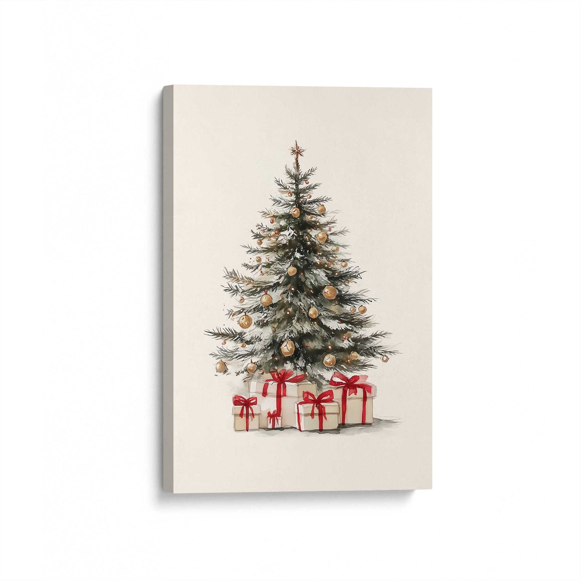 [Color:Stretched Canvas], Picture of art at an angle