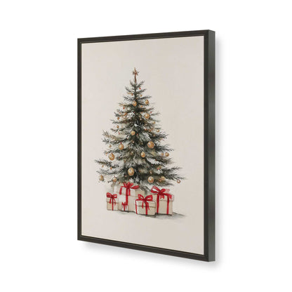 [Color:Satin Black], Picture of art in a Satin Black frame of the corner