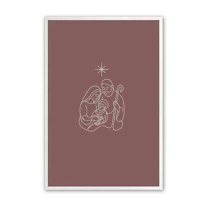 [Color:Opaque White], Picture of art in a Opaque White frame