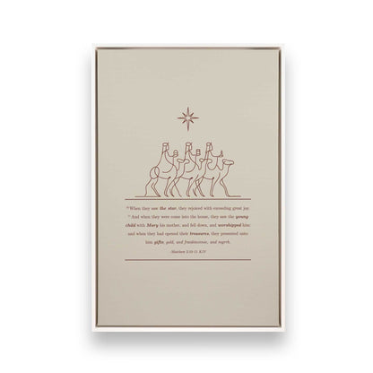 [Color:Opaque White], Picture of art in a White frame