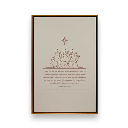 [Color:Polished Gold], Picture of art in a Polished Gold frame