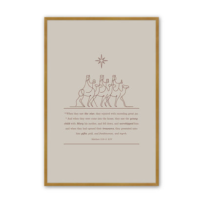 [Color:Polished Gold], Picture of art in a Polished Gold frame