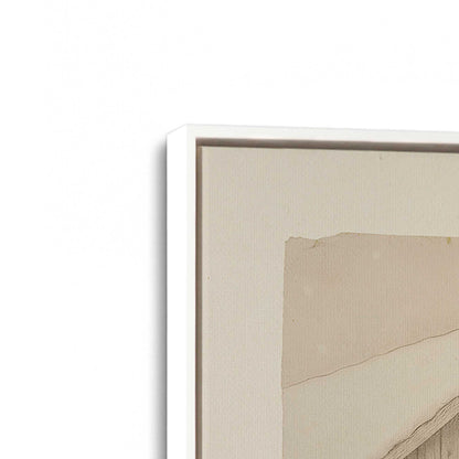 [Color:Opaque White], Picture of art in a White frame at an angle