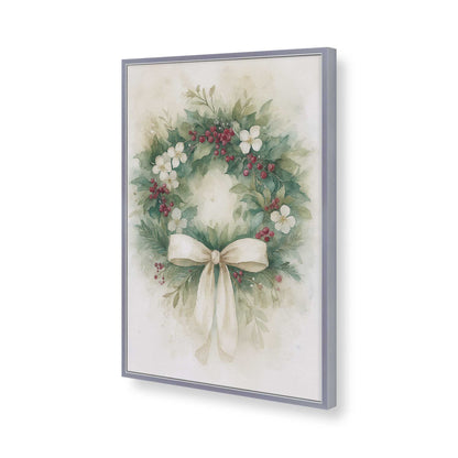 [Color:Polished Chrome], Picture of art in a Polished Chrome frame of the corner