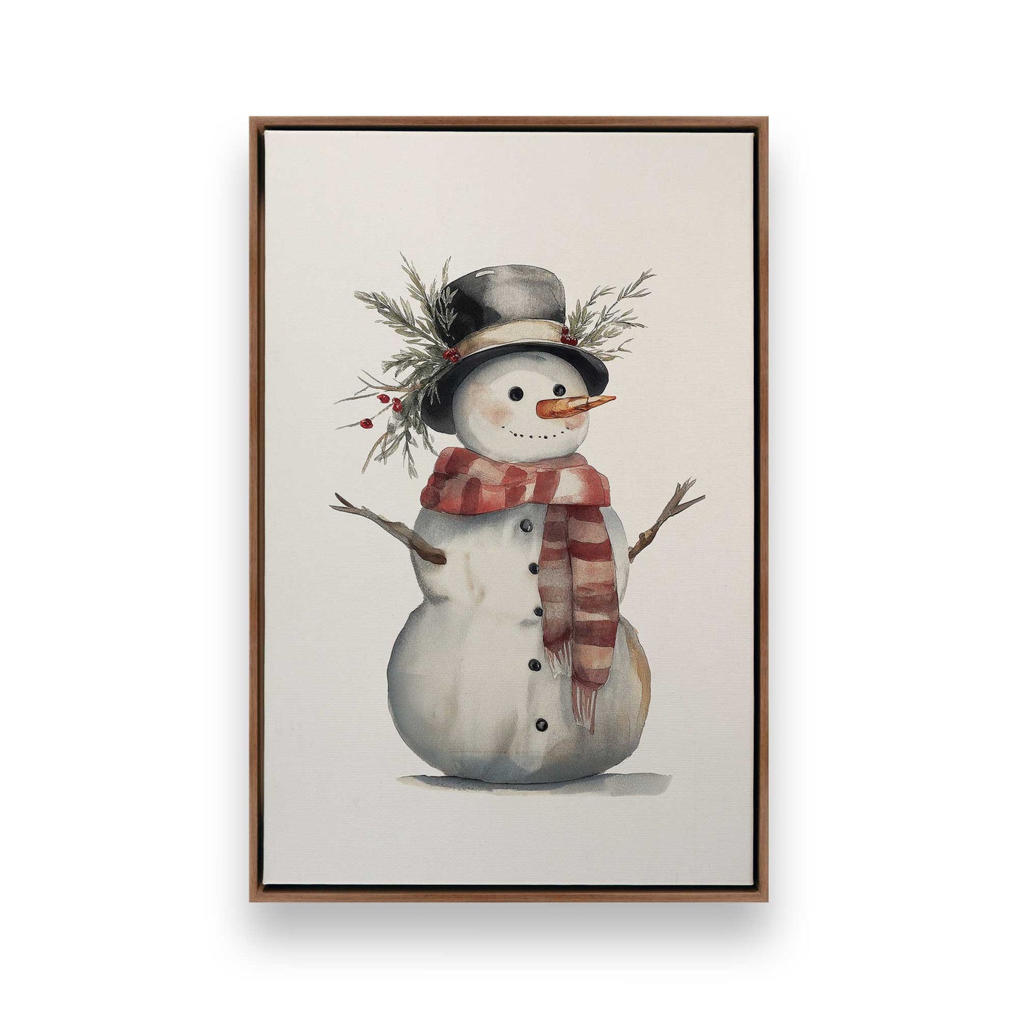 [Color:Walnut], Picture of art in a Walnut frame