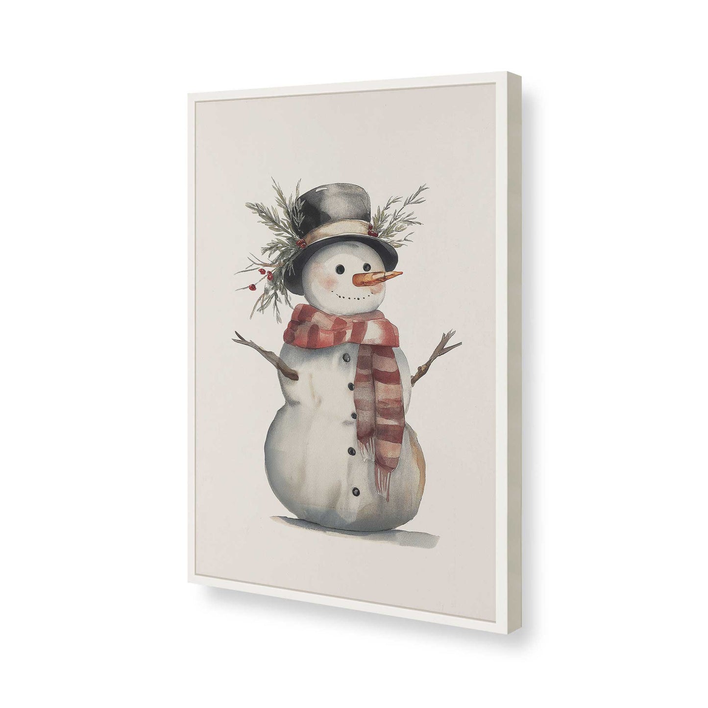 [Color:Opaque White], Picture of art in a Opaque White frame of the corner