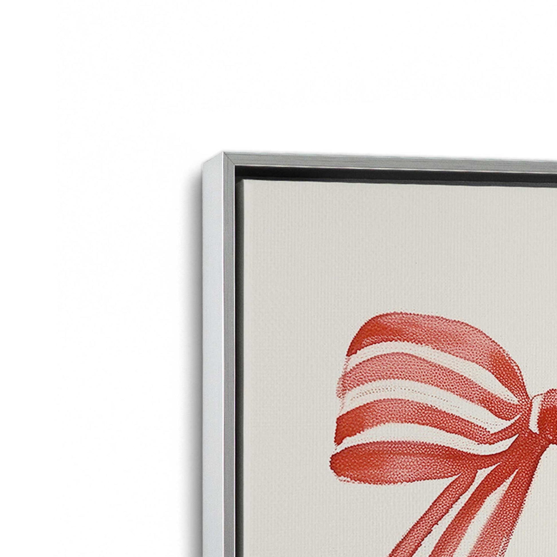 [Color:Polished Chrome], Picture of art in a Polished Chrome frame at an angle