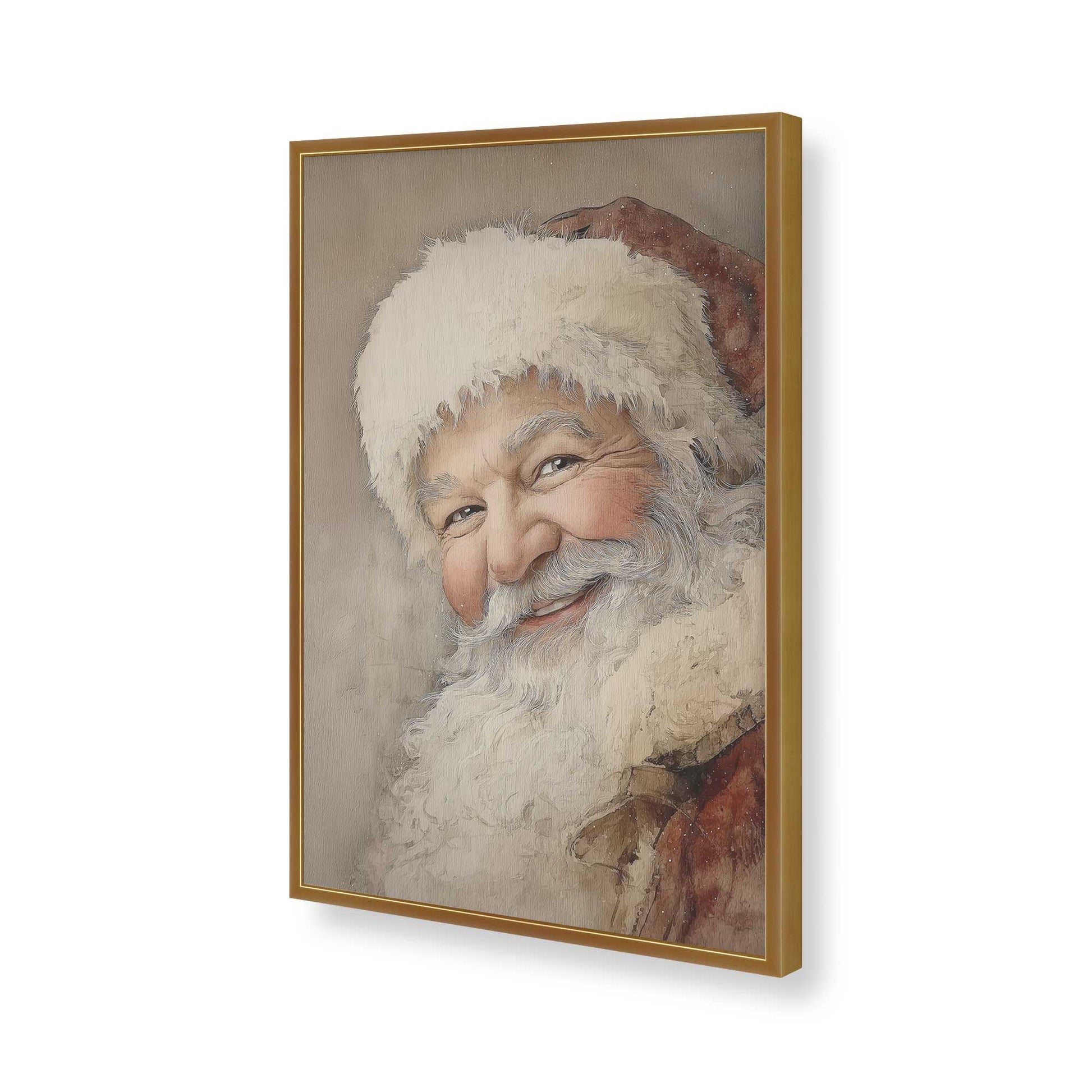 [Color:Polished Gold], Picture of art in a Polished Gold frame of the corner