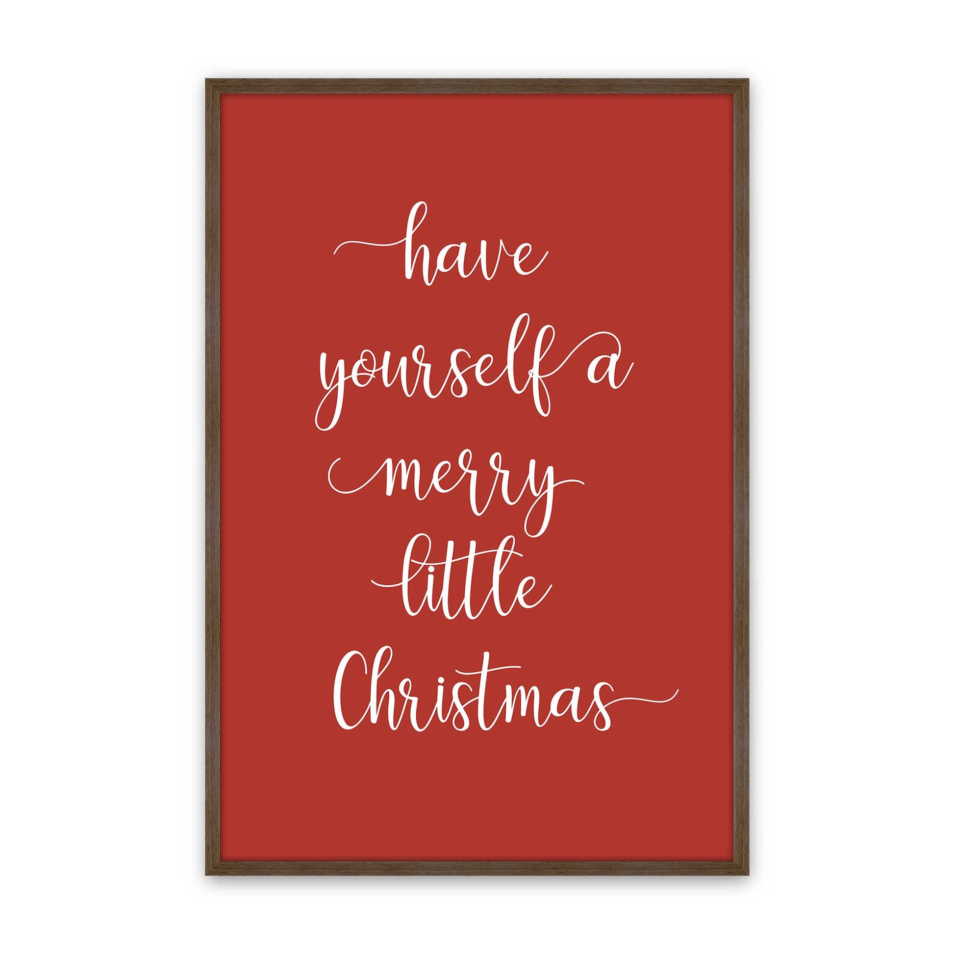 [Color:Walnut], Picture of art in a Walnut frame