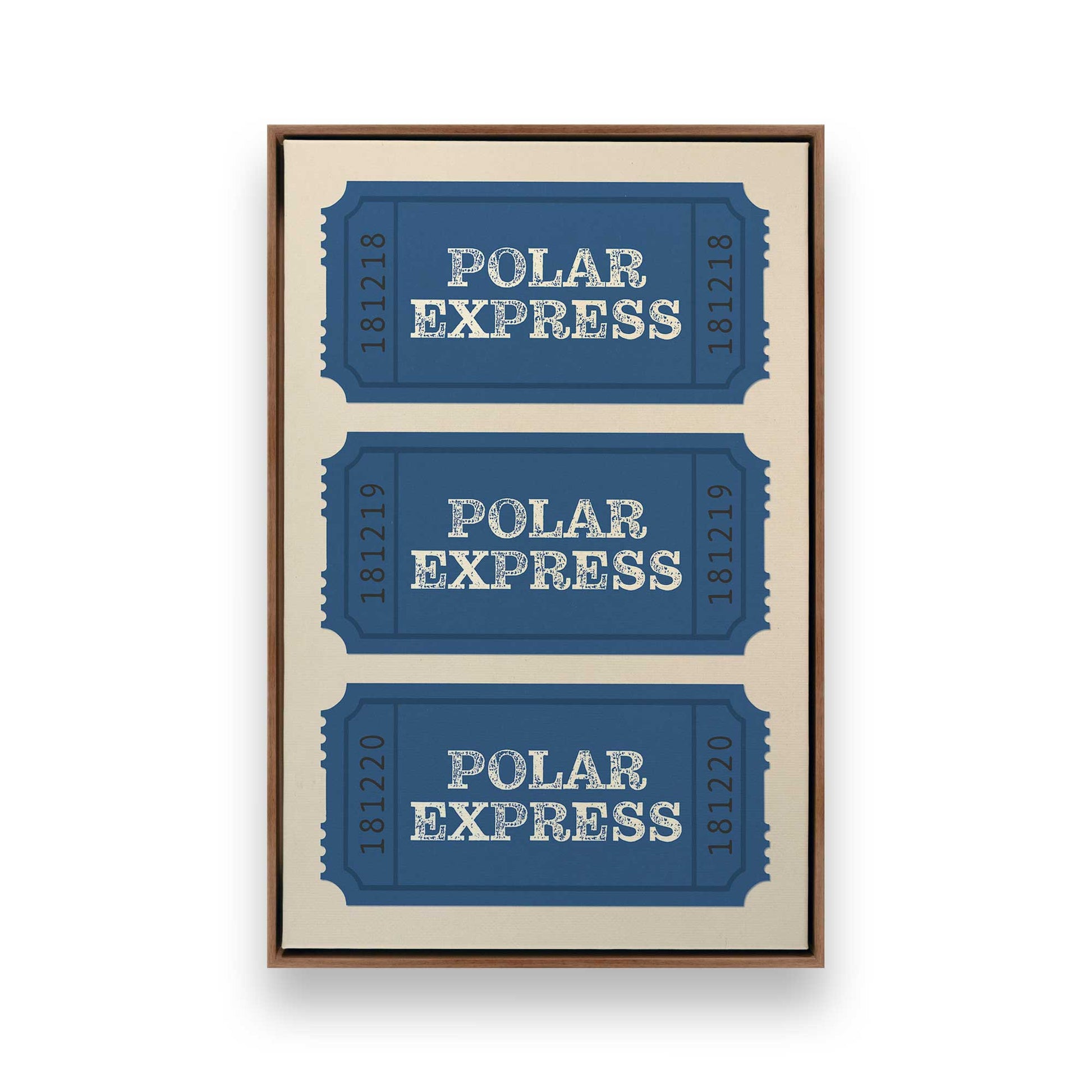 [Color:Walnut], Picture of art in a Walnut frame