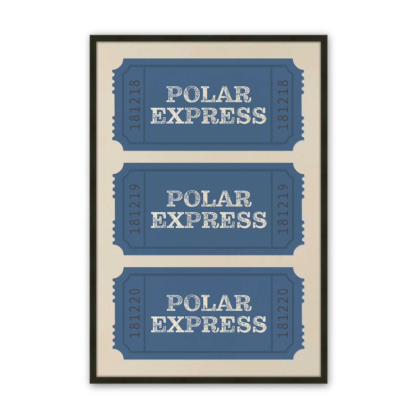 [Color:Satin Black], Picture of art in a Satin Black frame