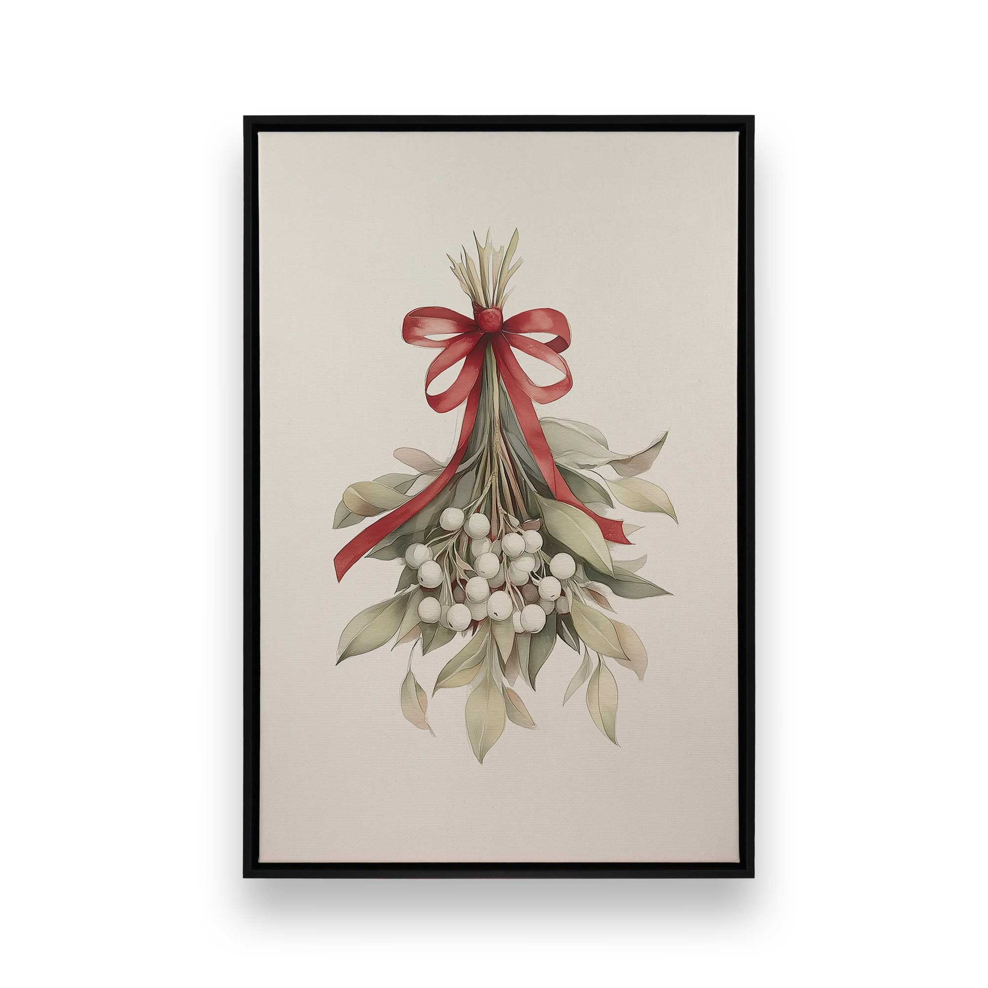 [Color:Satin Black], Picture of art in a Satin Black frame