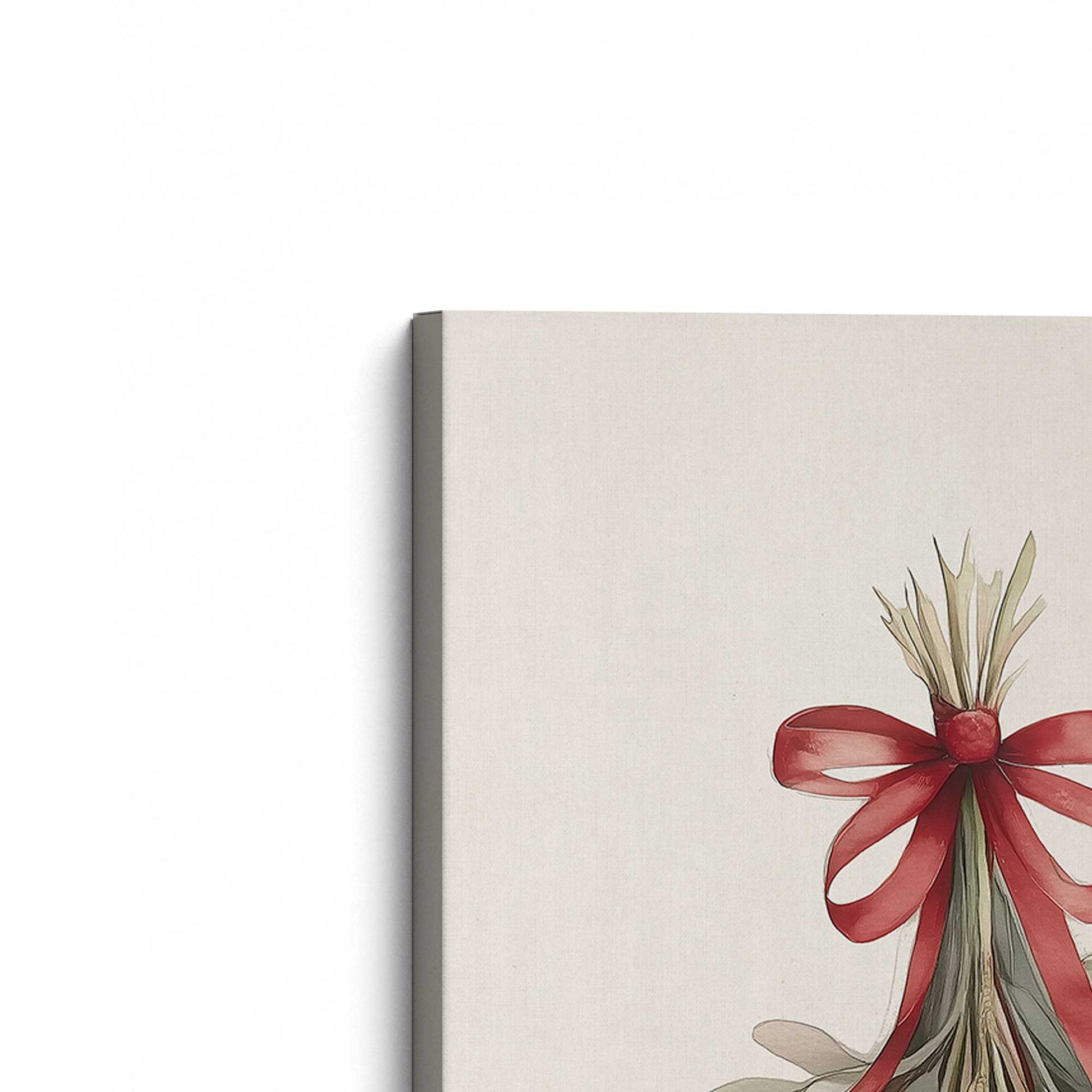 [Color:Stretched Canvas], Picture of the corner of the art