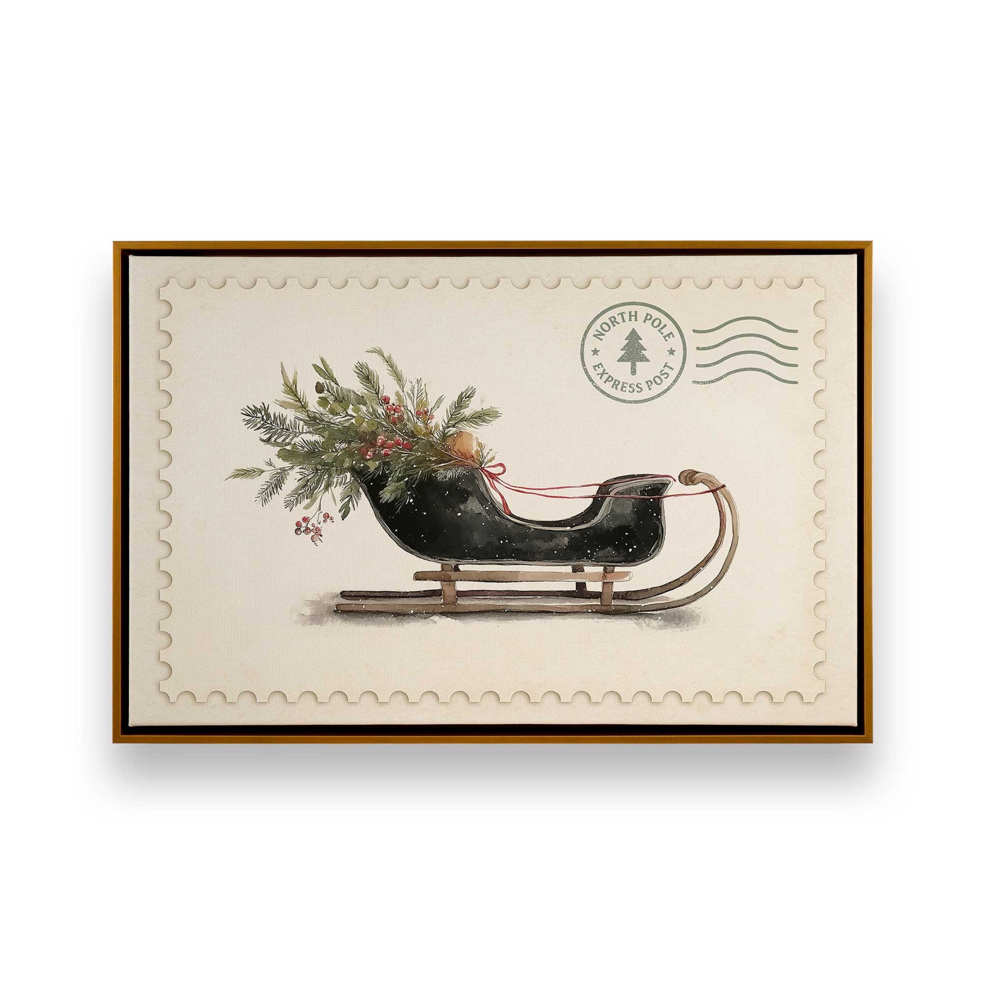 [Color:Polished Gold], Picture of art in a Polished Gold frame