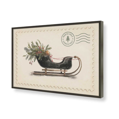 [Color:Satin Black], Picture of art in a Satin Black frame of the corner