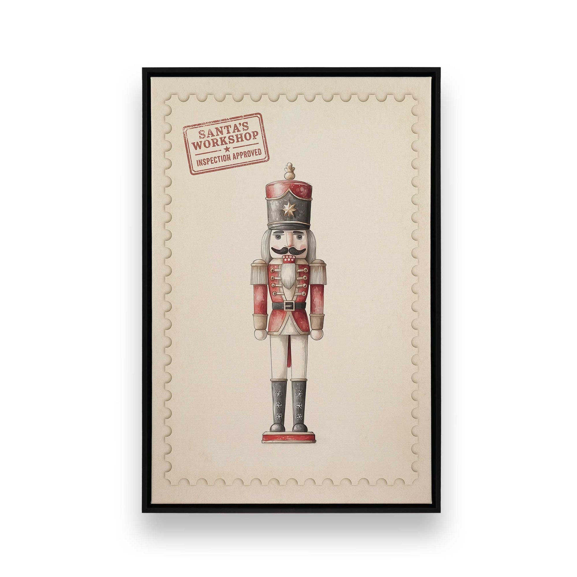 [Color:Satin Black], Picture of art in a Satin Black frame