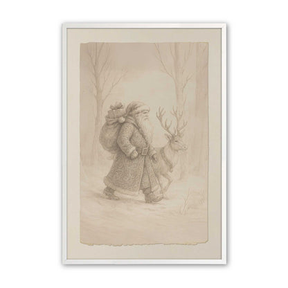 [Color:Opaque White], Picture of art in a Opaque White frame