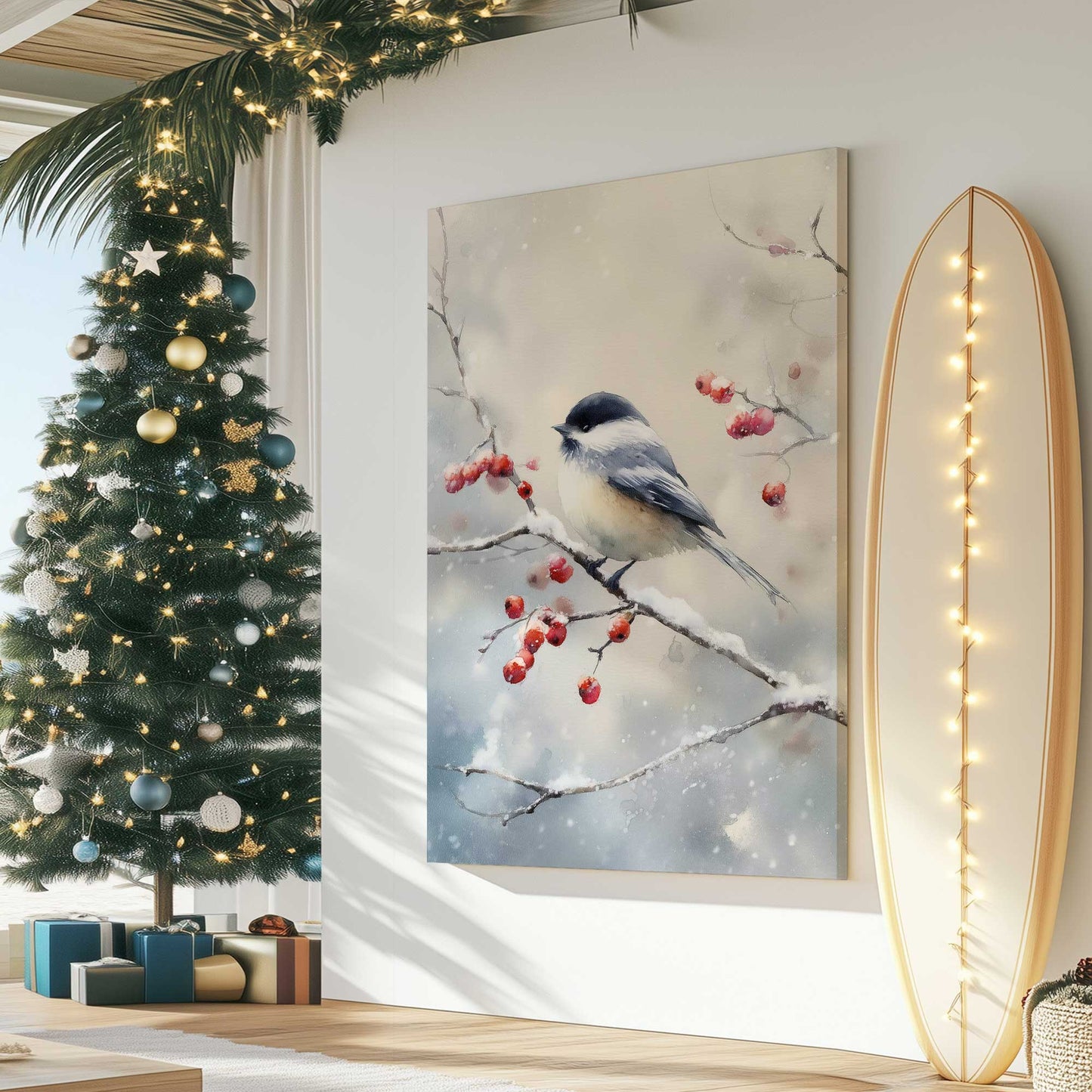 Picture of art in a room