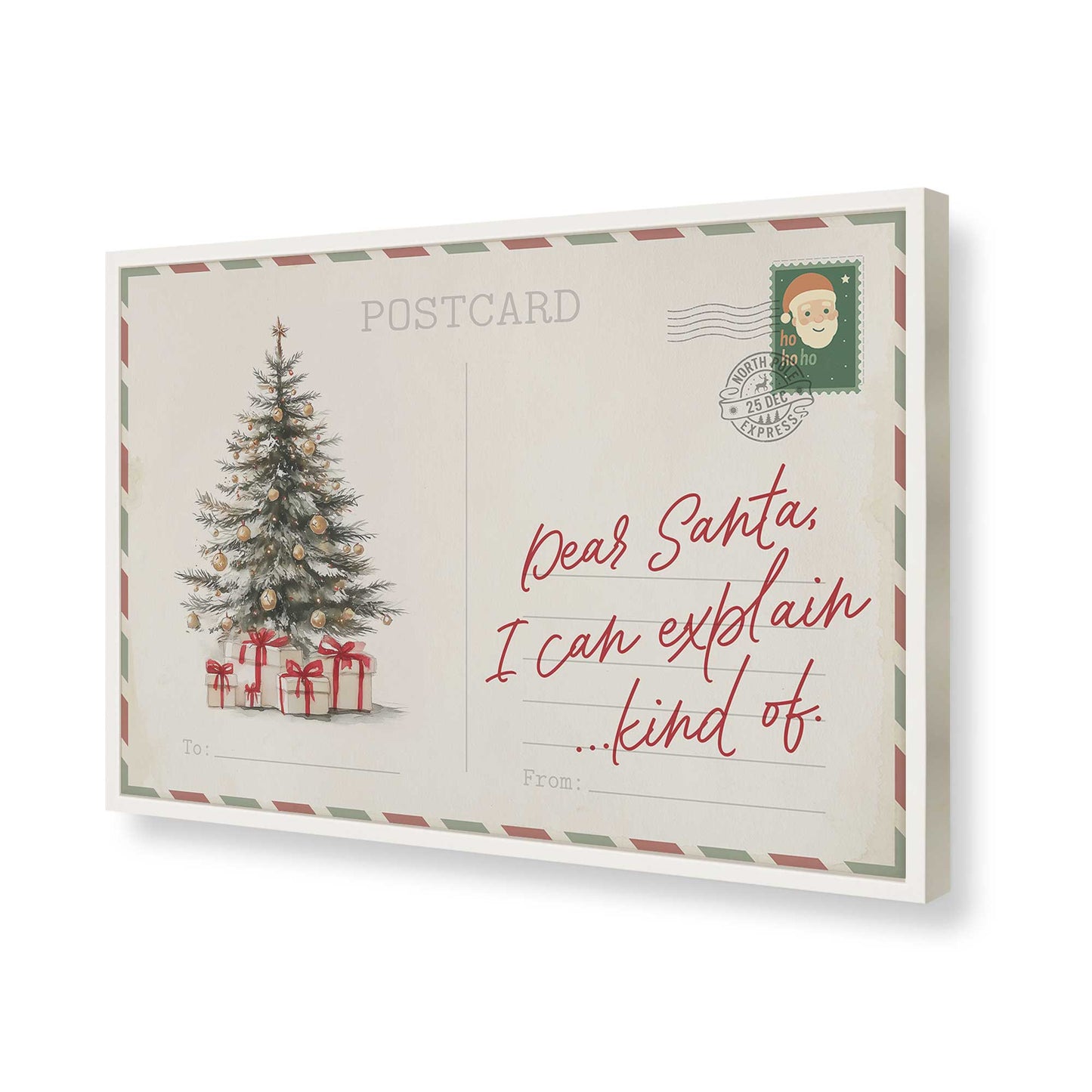 [Color:Opaque White], Picture of art in a Opaque White frame of the corner