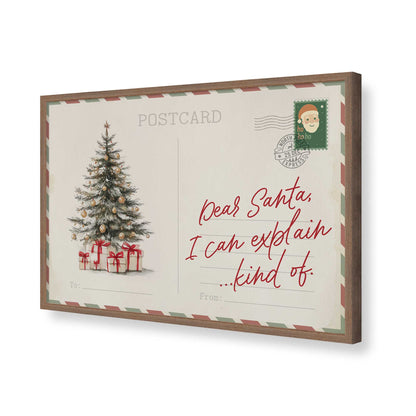 [Color:Walnut], Picture of art in a Walnut frame of the corner