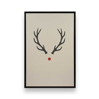 [Color:Satin Black], Picture of art in a Satin Black frame