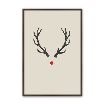 [Color:Brown], Picture of art in a Brown frame