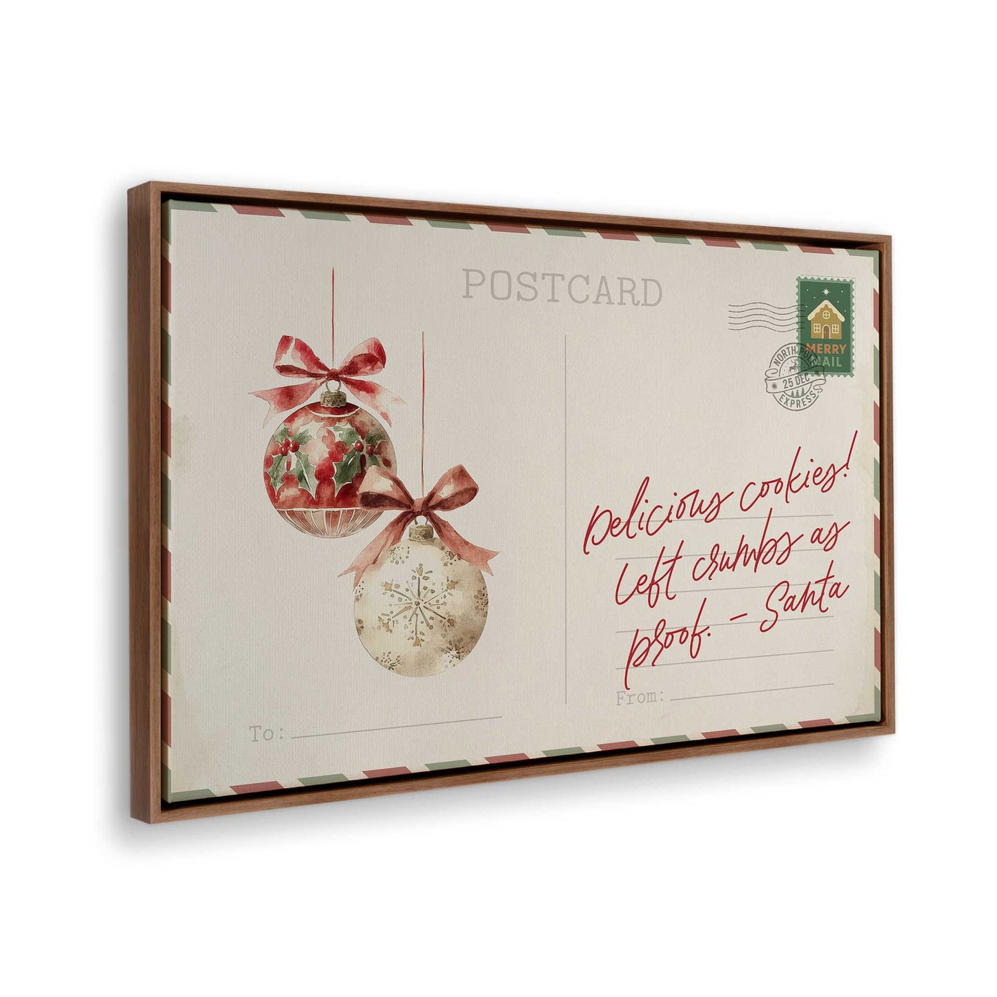 [Color:Walnut], Picture of the corner of the art