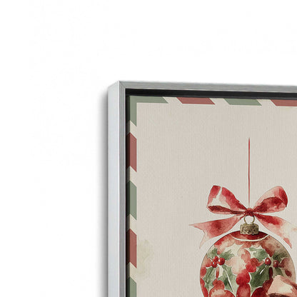 [Color:Polished Chrome], Picture of art in a Polished Chrome frame at an angle