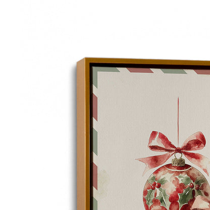 [Color:Polished Gold], Picture of art in a Polished Gold frame at an angle