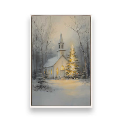 [Color:Opaque White], Picture of art in a White frame