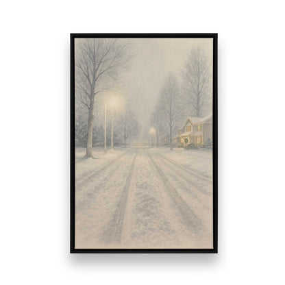 [Color:Satin Black], Picture of art in a Satin Black frame