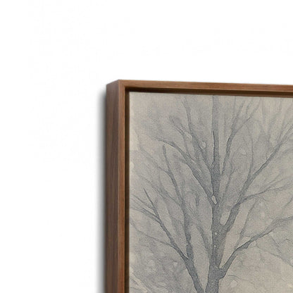 [Color:Walnut], Picture of art in a Walnut frame at an angle