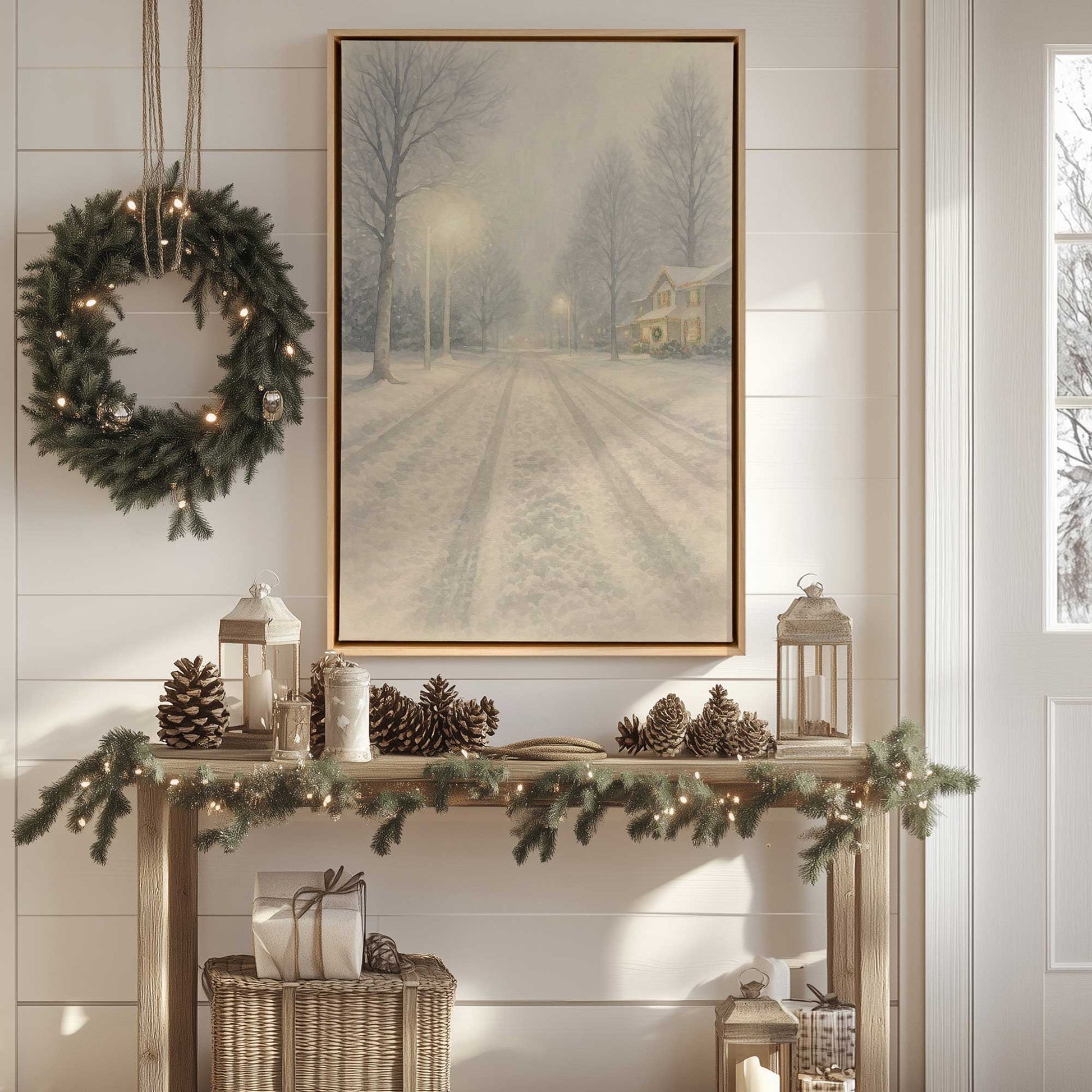 Picture of art in a room