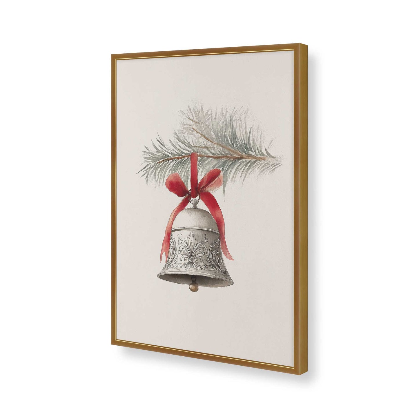 [Color:Polished Gold], Picture of art in a Polished Gold frame of the corner