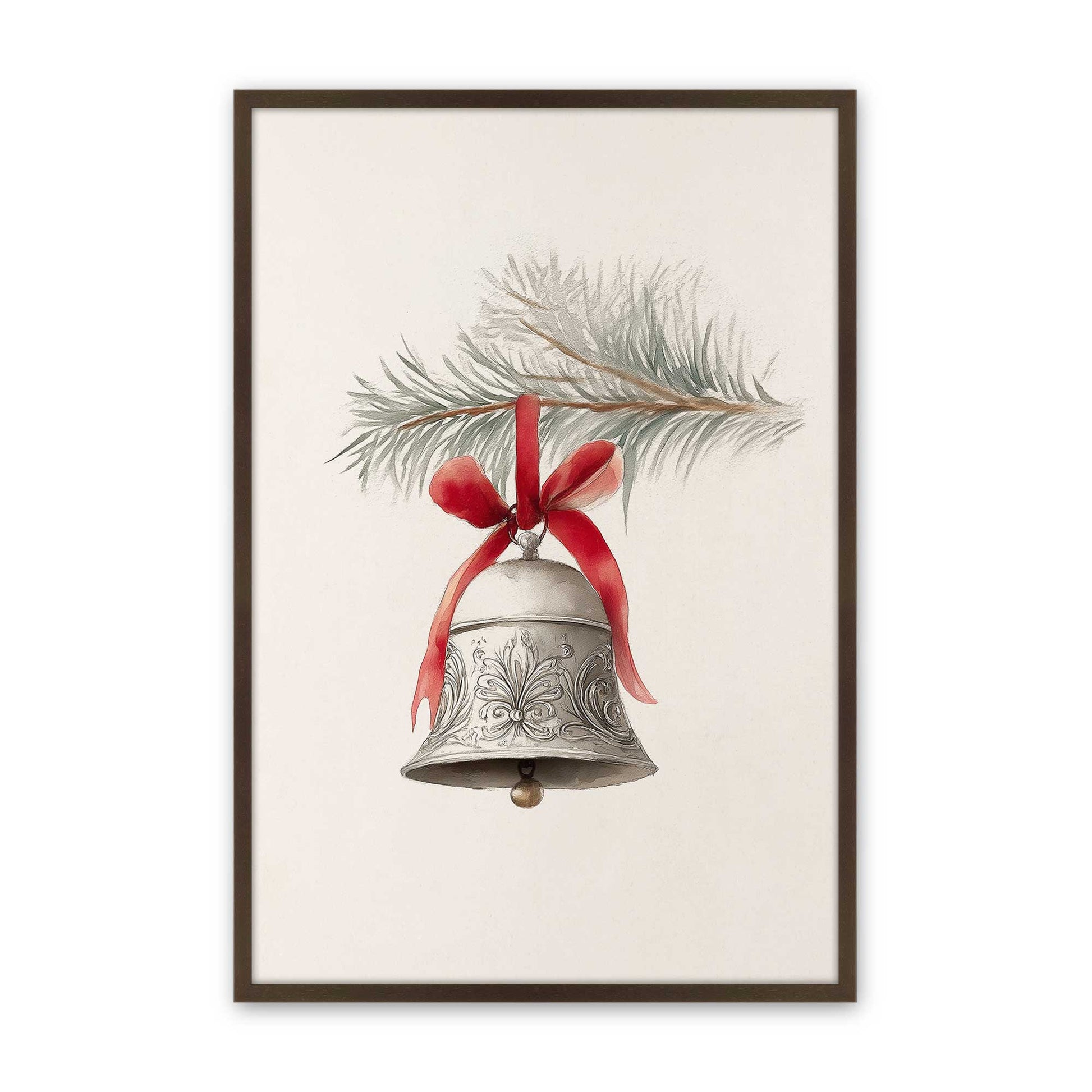 [Color:Brown], Picture of art in a Brown frame