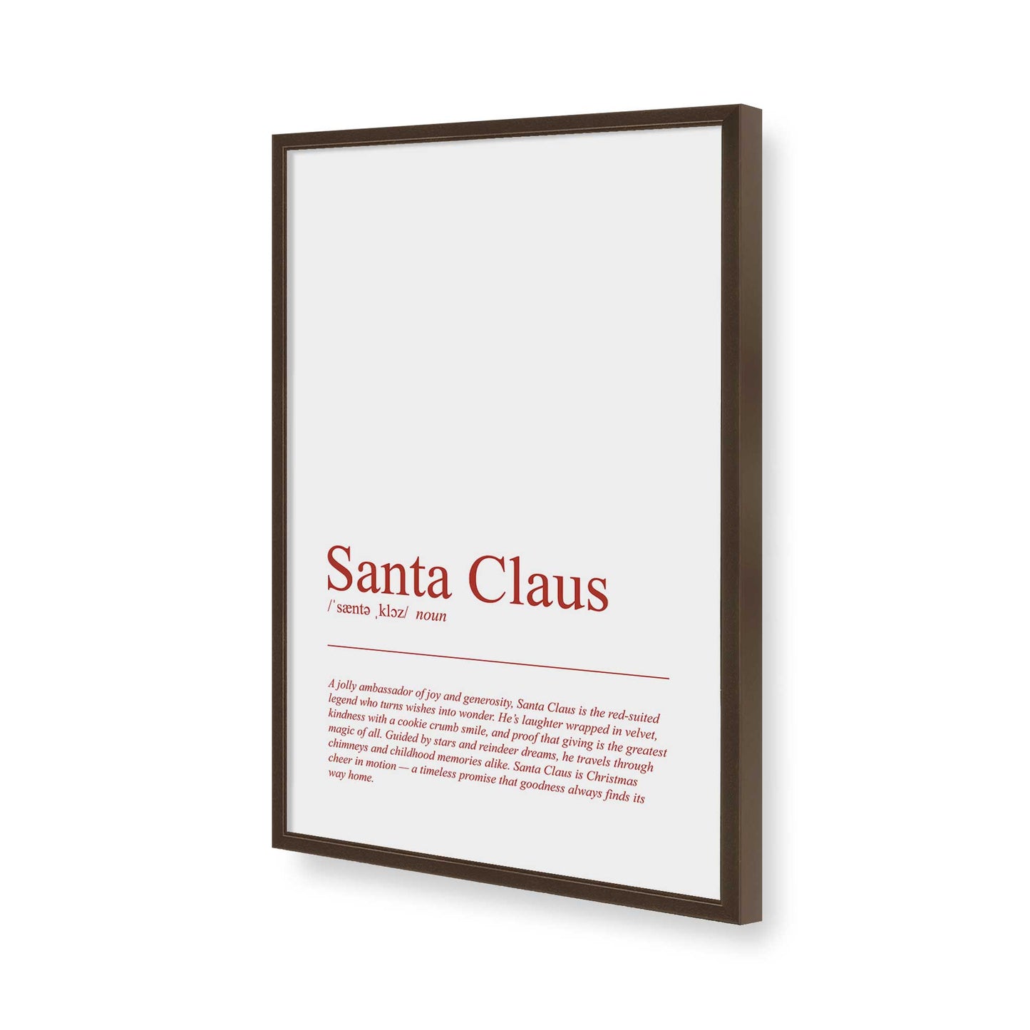 [Color:Belvinder Brown], Picture of art in a Belvinder Brown frame of the corner