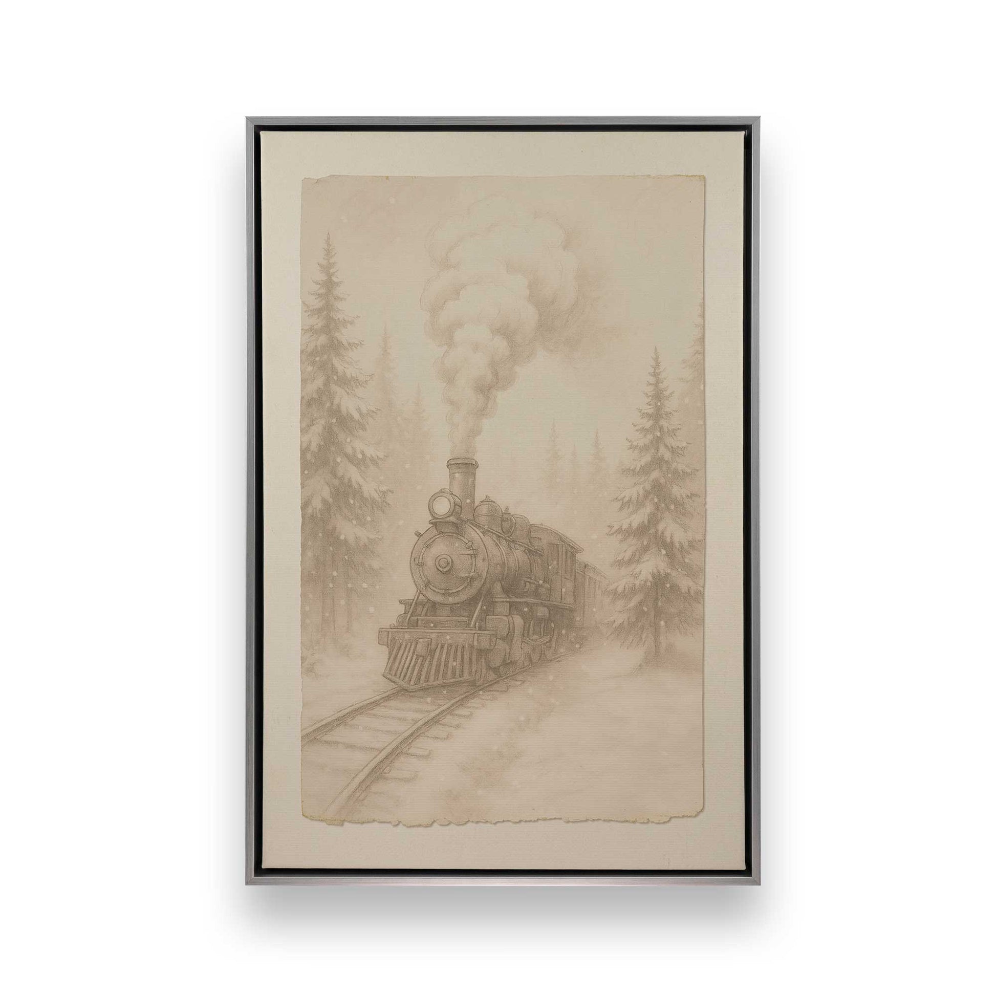 [Color:Polished Chrome], Picture of art in a Polished Chrome frame