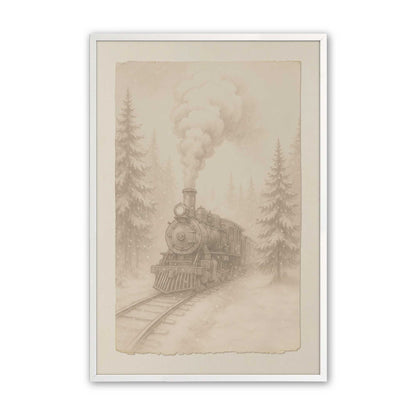 [Color:Opaque White], Picture of art in a Opaque White frame