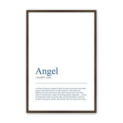 [Color:Belvinder Brown], Picture of art in a Belvinder Brown frame