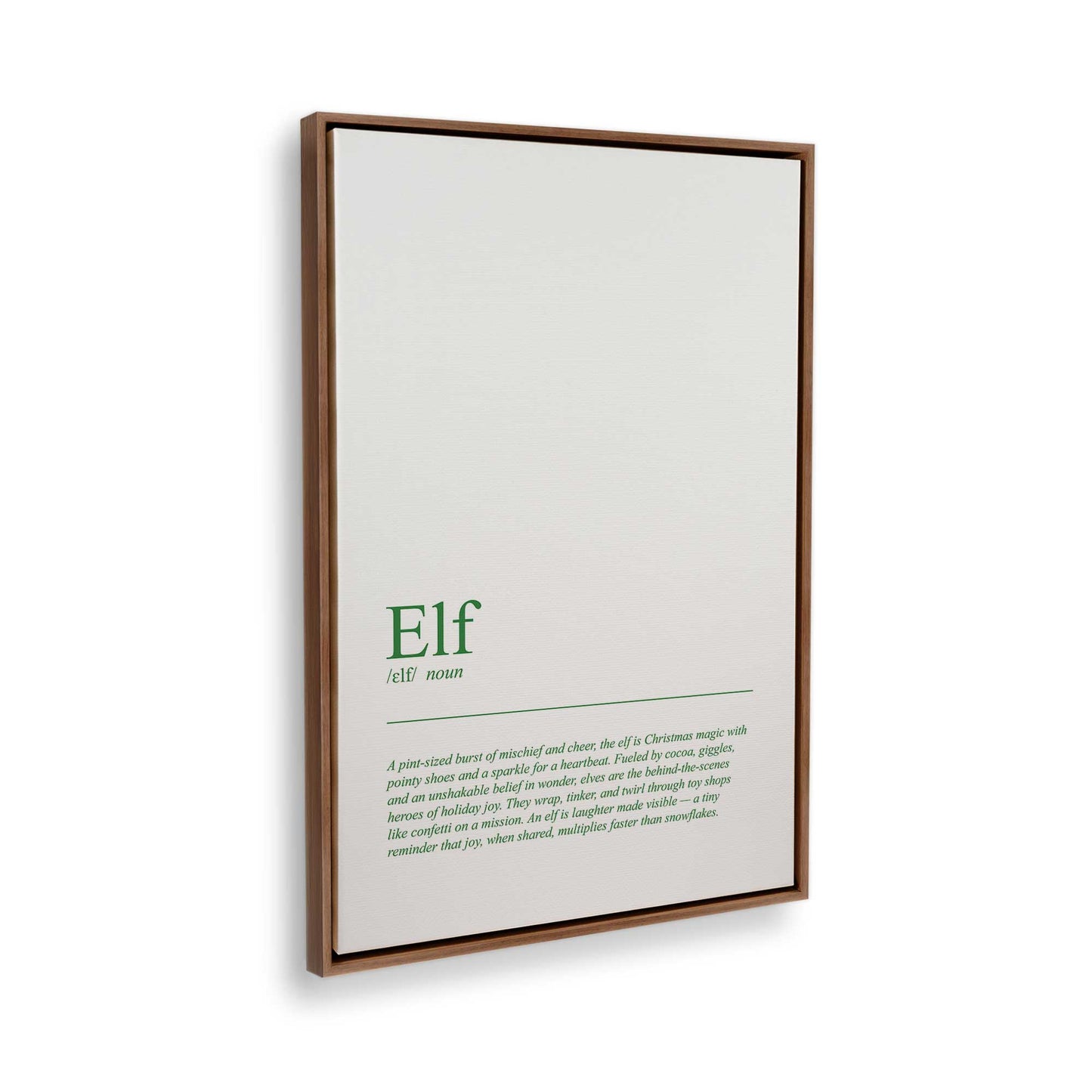 [Color:Walnut], Picture of the corner of the art