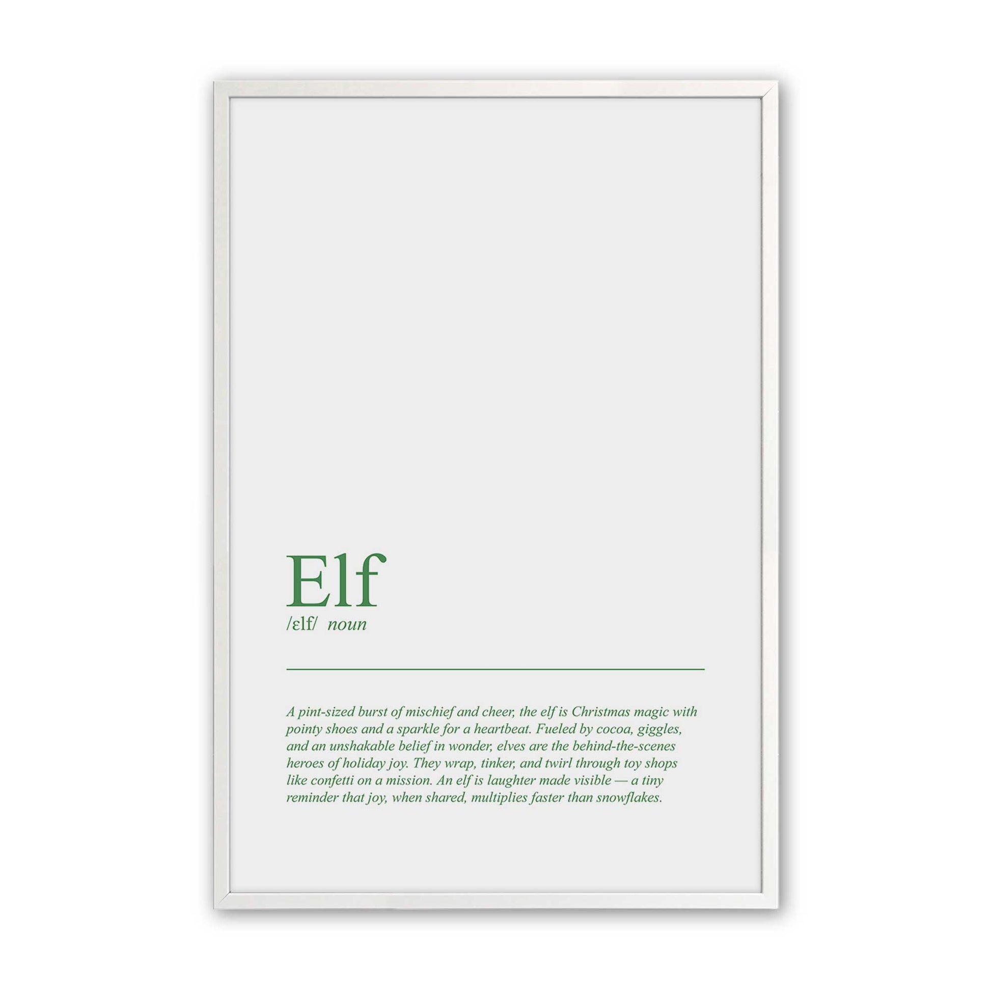 [Color:Opaque White], Picture of art in a Opaque White frame