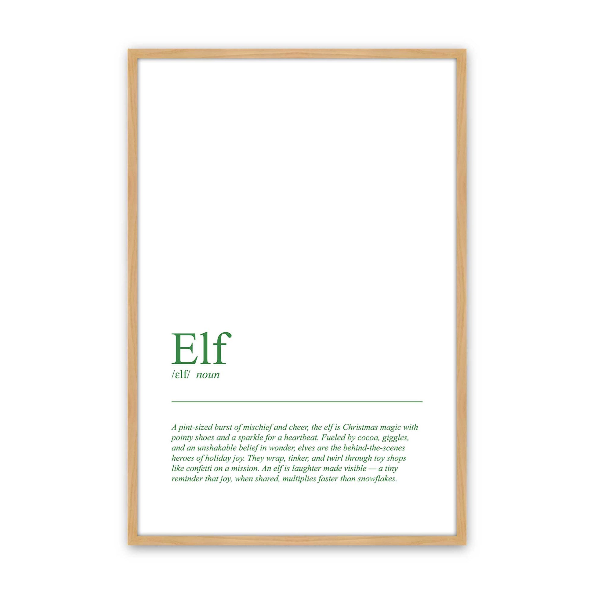 [Color:American Maple], Picture of art in a American Maple frame