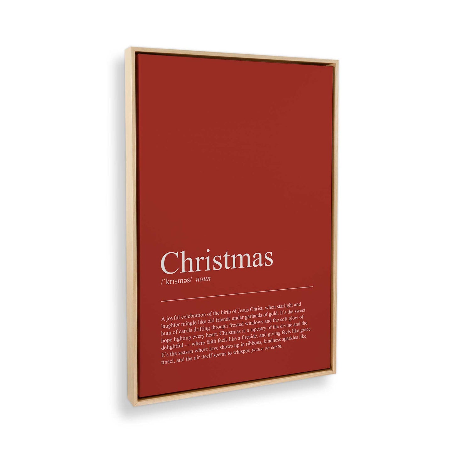 [Color:American Maple], Picture of the corner of the art