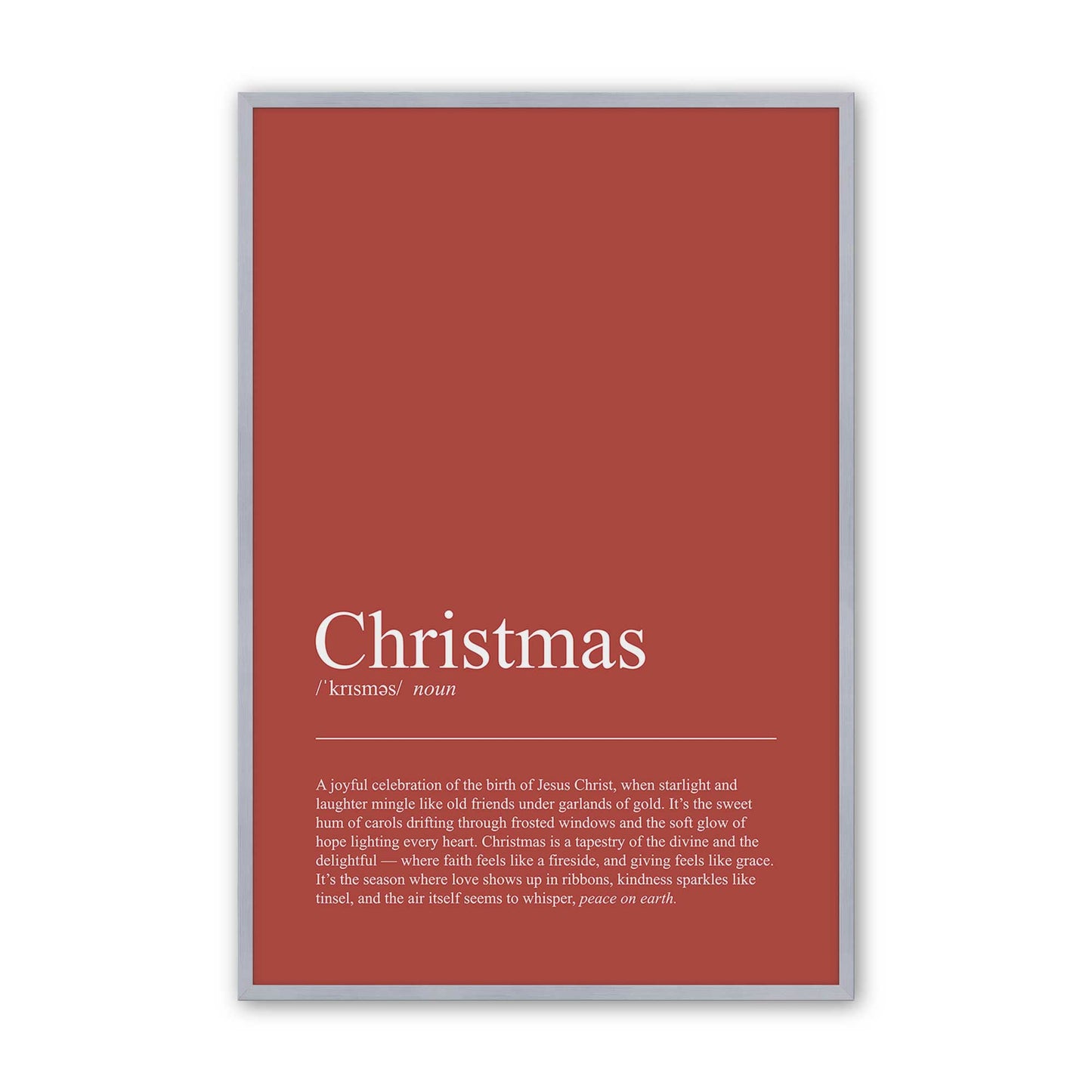 [Color:Polished Chrome], Picture of art in a Polished Chrome frame