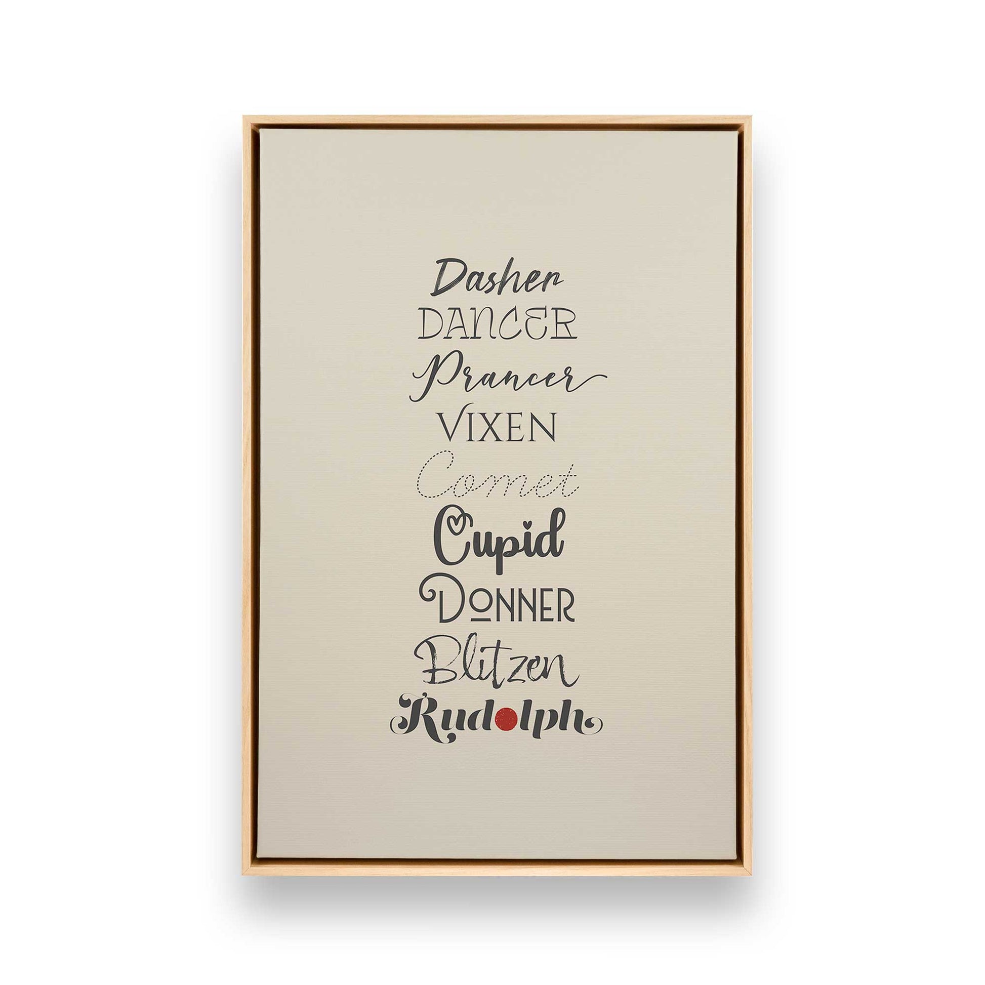 [Color:American Maple], Picture of art in a American Maple frame