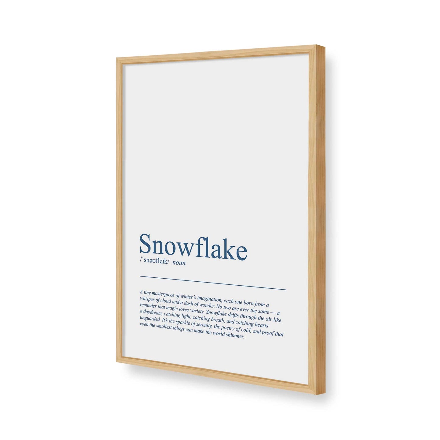 [Color:American Maple], Picture of art in a American Maple frame of the corner