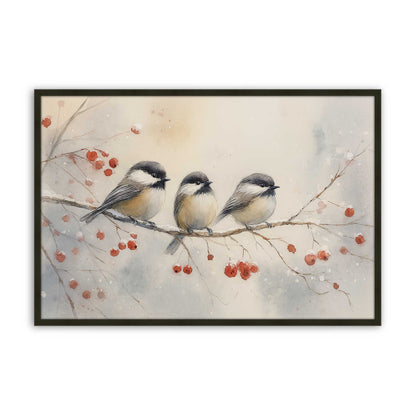 [Color:Satin Black], Picture of art in a Satin Black frame