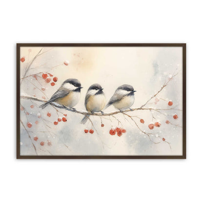 [Color:Belvinder Brown], Picture of art in a Belvinder Brown frame