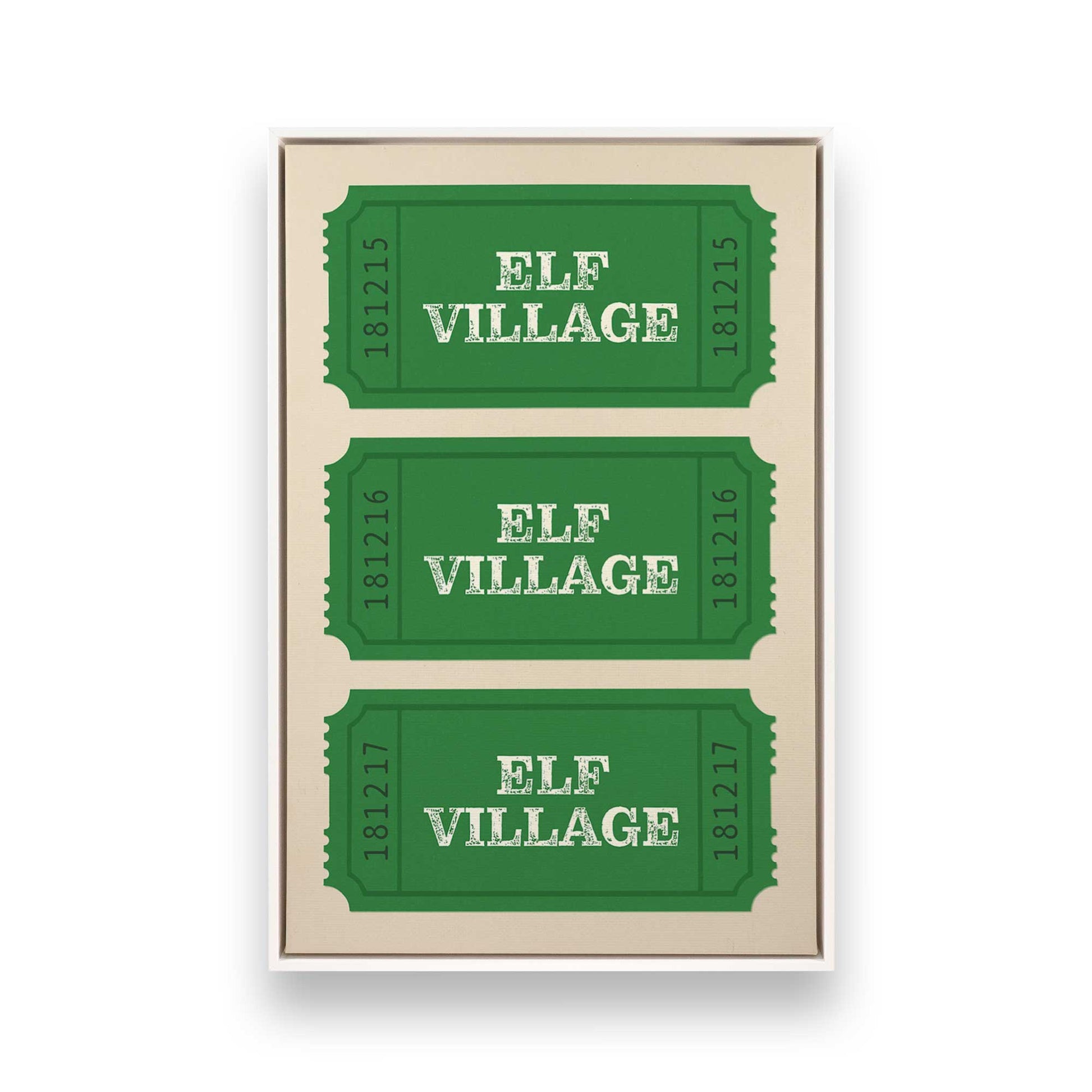 [Color:Opaque White], Picture of art in a White frame